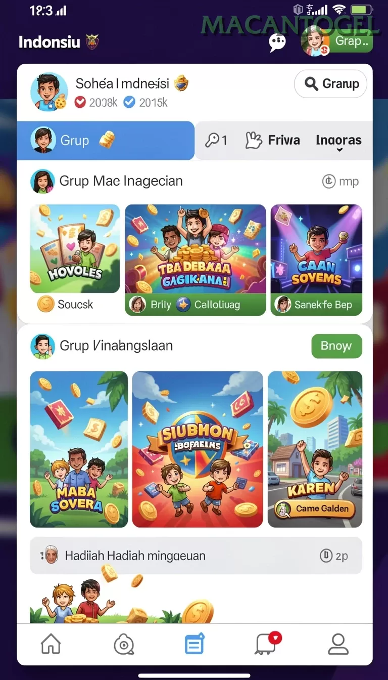 Cuplikan layar VIPINVITATION — pengaturan akun